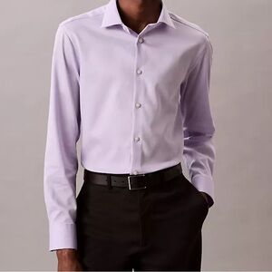 Calvin Klein Infinite Fit Lilac Mens Slim Fit Size Med Excellent Condition